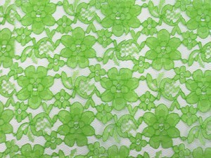 Wholesale Floral Lace - Avocado,25 yards
