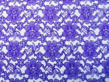 Wholesale Floral Lace - Royal,25 yards