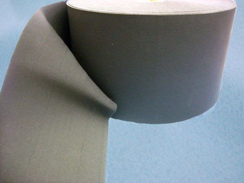 CASE PACK - Wholesale Flat Knitted Corset Elastic 217 - Black 5"250 yds