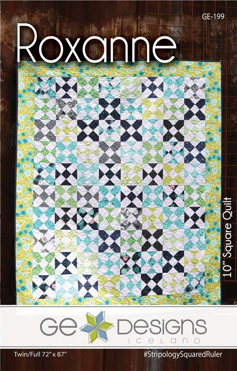 Roxanne Quilt Pattern by Gudren Erla