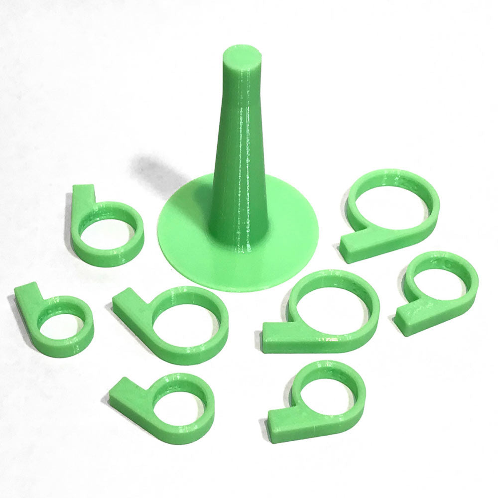 1/4in Guide Ring Lime