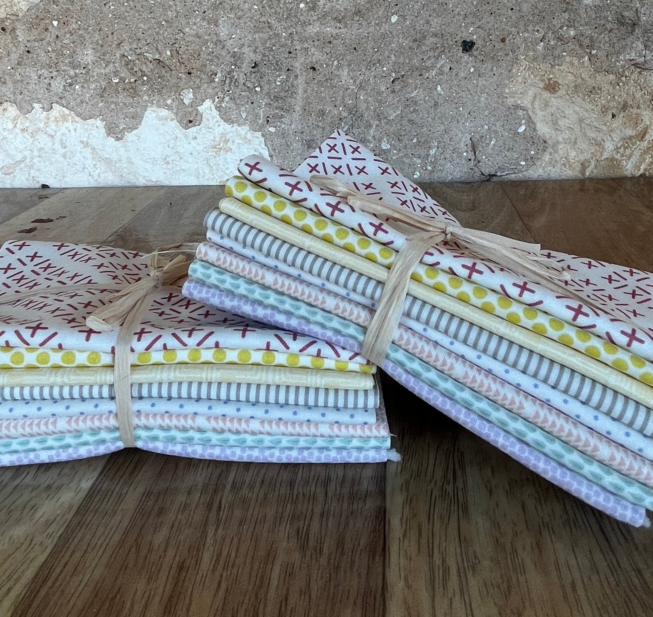 Gathered Bonbons Fat Eighth Bundle by Jen Kingwell for Moda Fabrics