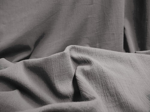 Cotton Gauze Fabric -Silver #1126