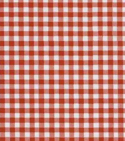 Oilcloth - Gingham Red