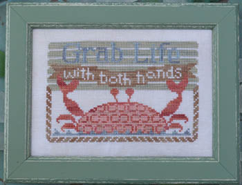 Grab Life: To the Beach Series Pt 8 Cross Stitch Pattern by Hands On Design
