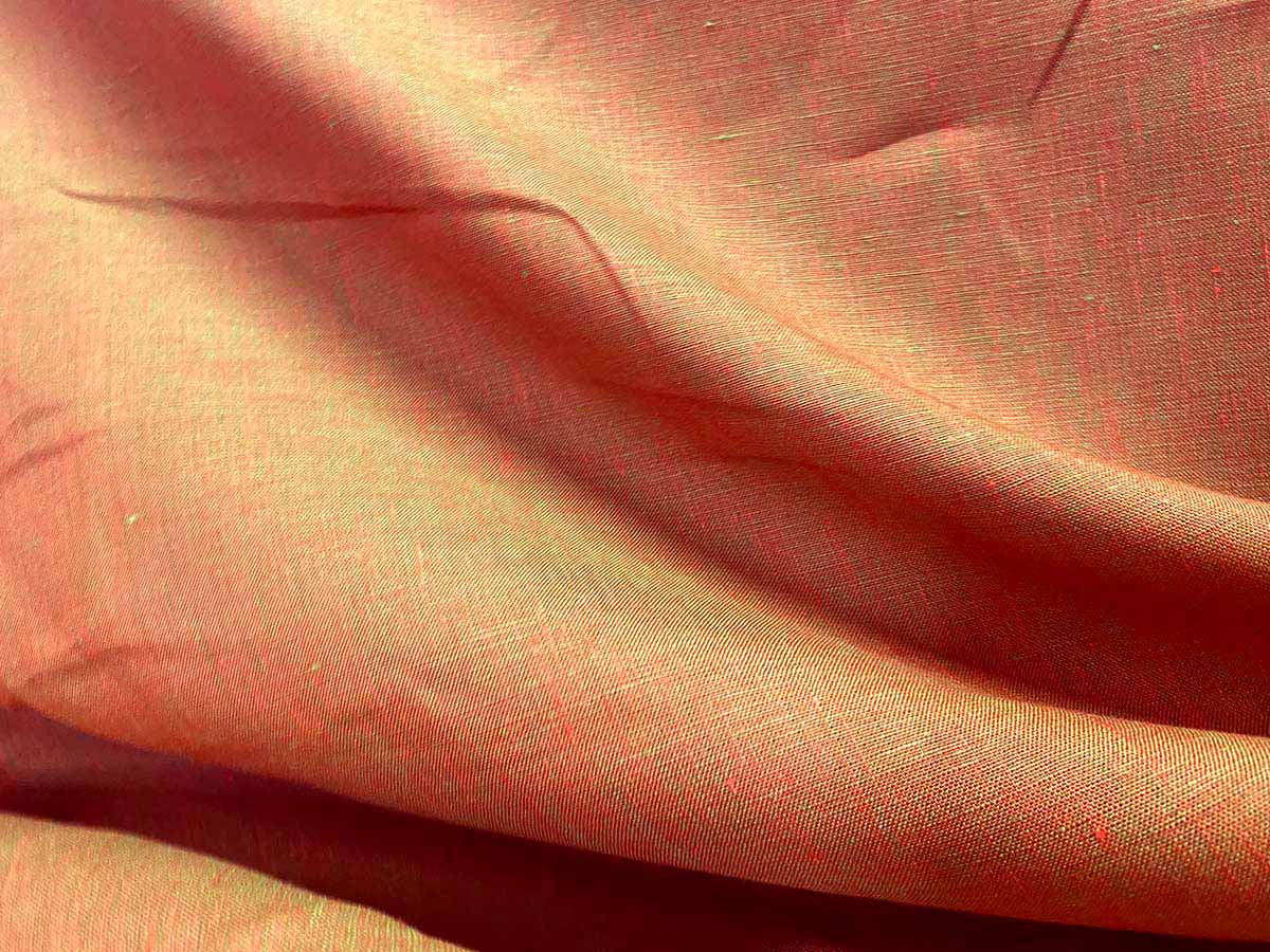 Euro Linen Fabric - 5oz - Color #59 Orange-Lime