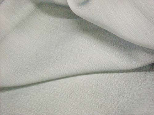 Wholesale Iridescent Polyester Chiffon-Silver-Black #1131,17 yards
