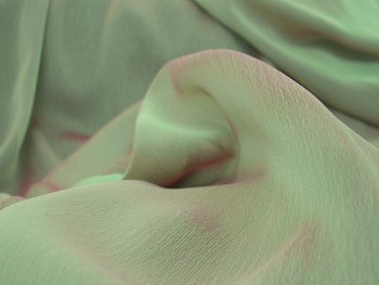 Wholesale Iridescent Polyester Chiffon - Kiwi #836, 17 yards