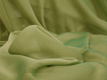 Wholesale Iridescent Polyester Chiffon - Mustard-Aqua #946, 17 yards