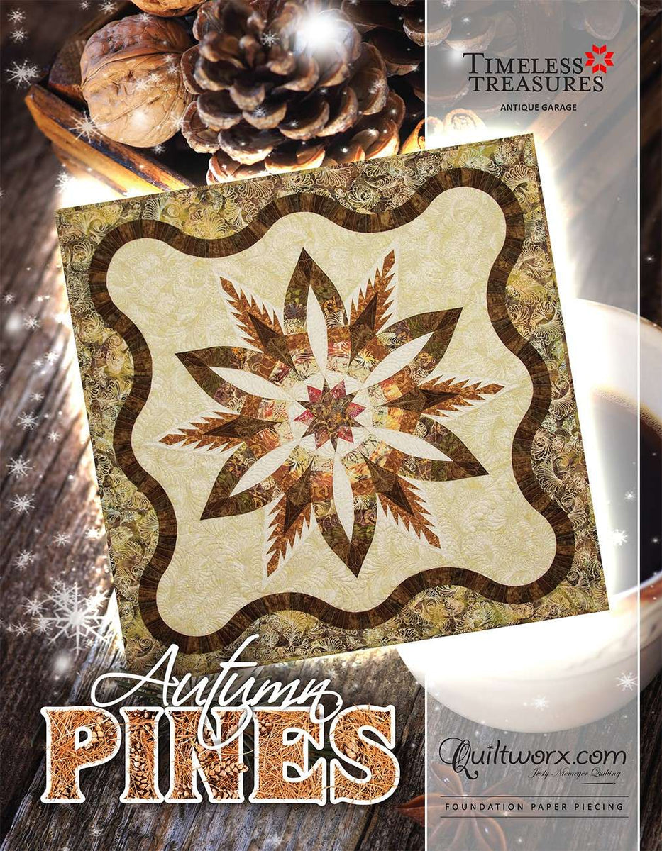 Autumn Pines Pattern by Judy and Brad Niemeyer