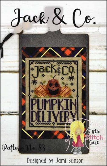 Jack & Co. Cross Stitch Pattern by Little Stitch Girl