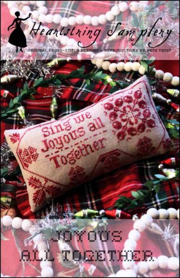 Joyous All Together Cross Stitch Pattern by Heartstring Samplery