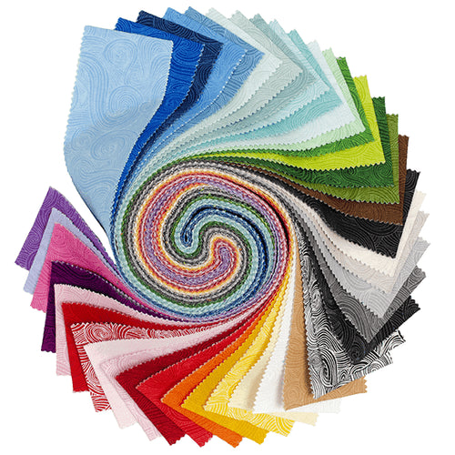 Just Color 2.5" Strips Roll Studio E Cotton Fabric SE-E-JUSTCOLOR-STRIPS