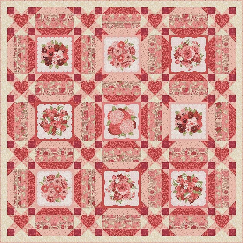 Je Taime Quilt Kit