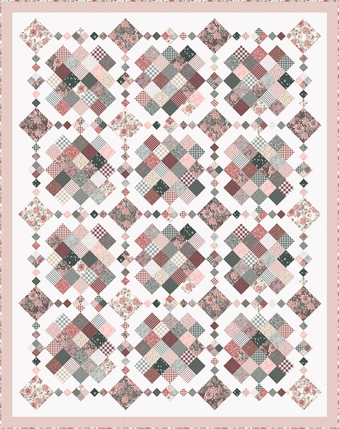 A Walk on the Prairie Patchwork Quilt Boxed Kit by Modern Prairie SKU: KT-15230