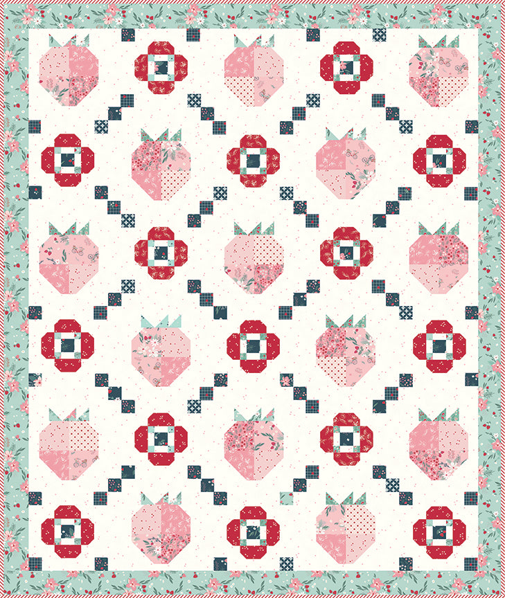 BERRY MARKET Boxed Quilt Kit by Beverly McCullough
