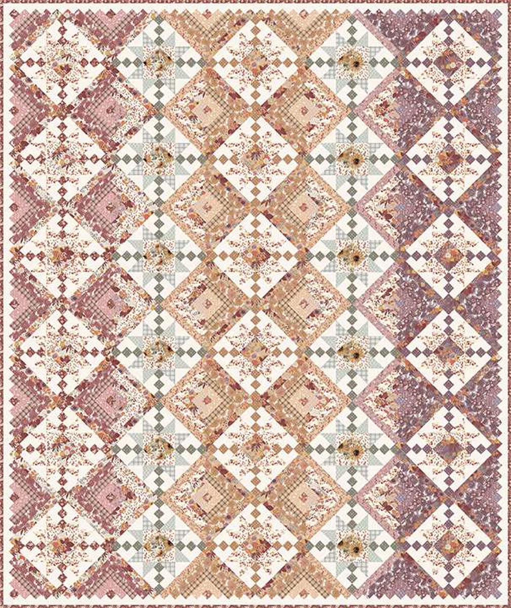 LAURA'S LOG CABIN Quilt Kit by Modern Prairie