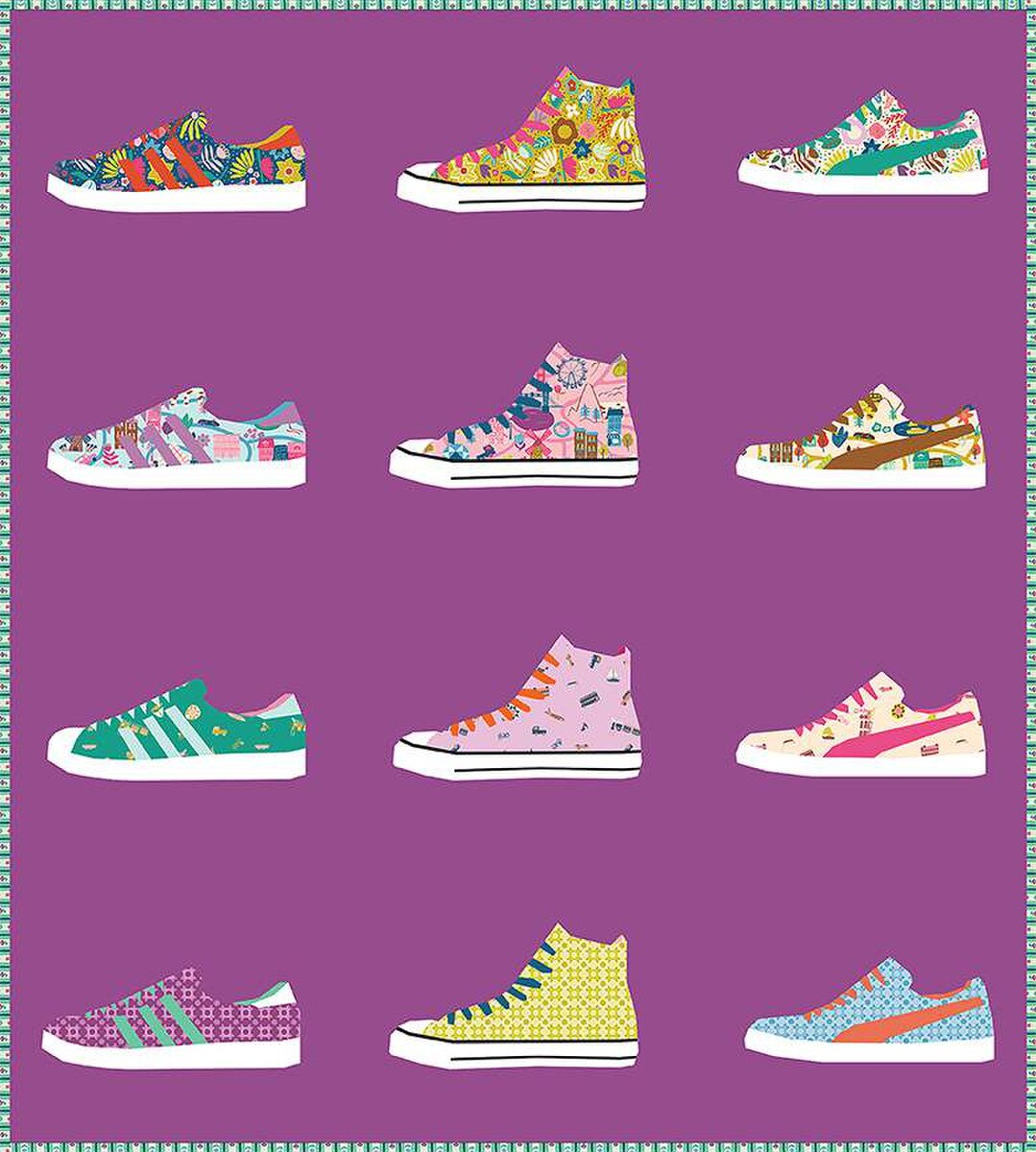 KICKS Quilt Kit feat. Genesis of a Journey Collection