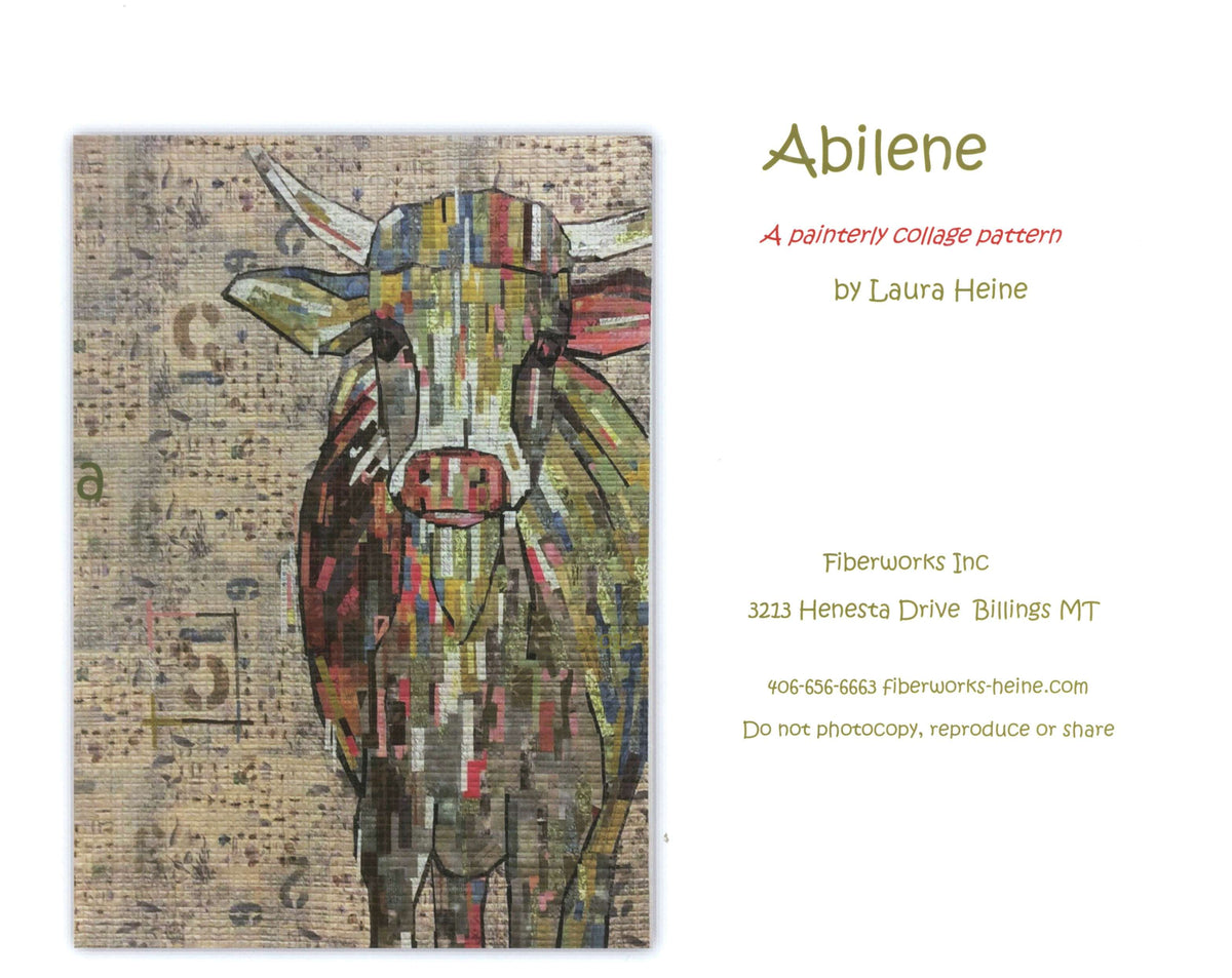 Abilene Collage Quilt Pattern by Laura Heine