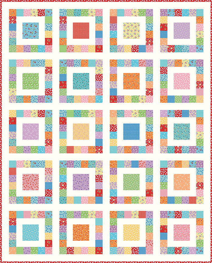 Let's Play Quilt Kit | Riley Blake Designs Storytime 30s | 58" x 72"
