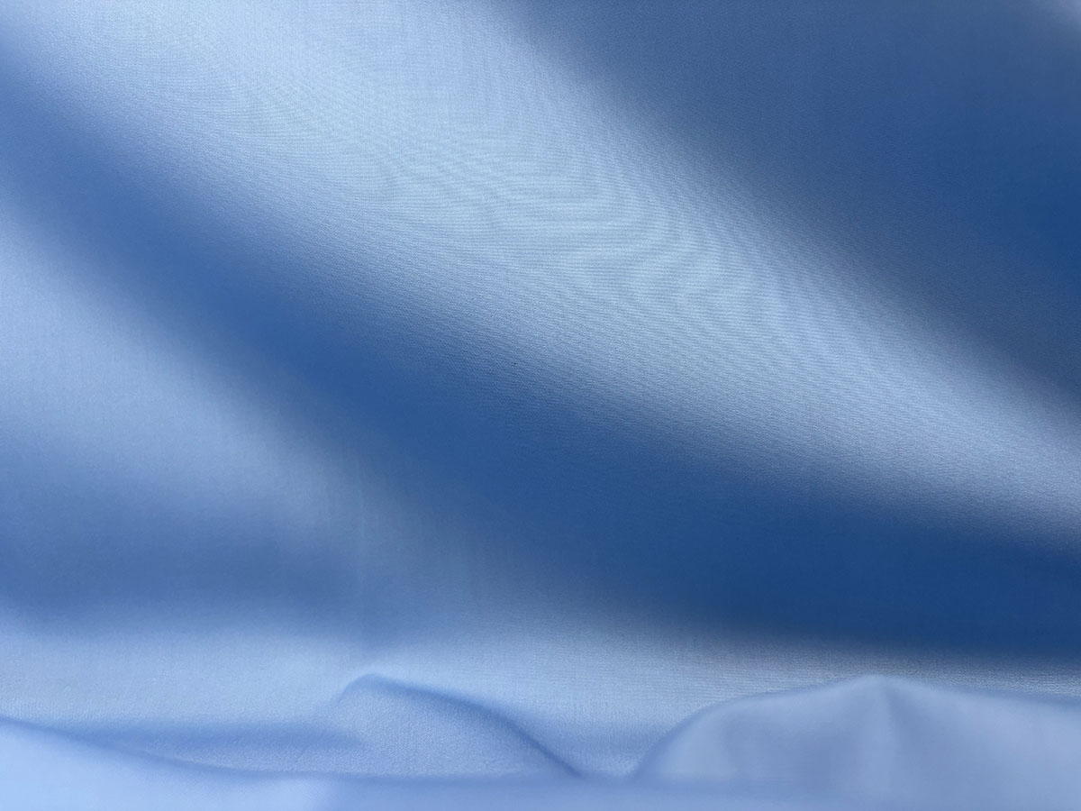 Liberty 250 Cotton Shirting Fabric - Copen Blue