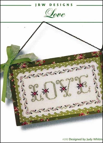 Love Cross Stitch Pattern by JBW Designs
