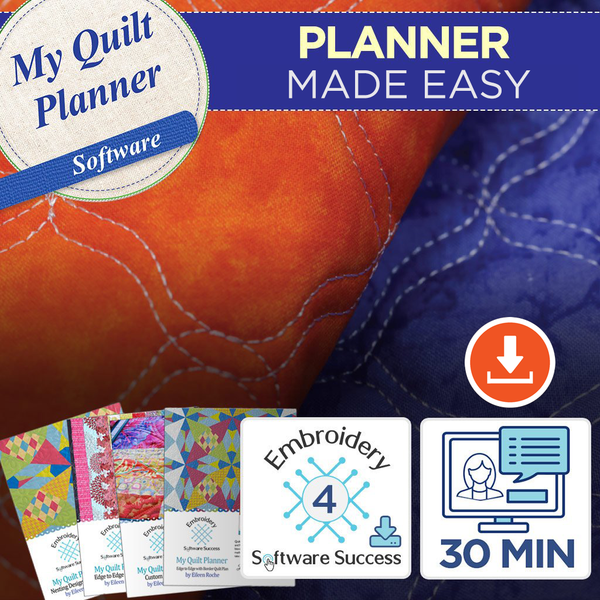 My Quilt Planner Embroidery Software - DIME - use your embroidery machine or long arm to design your quilting! - 88DEC-QuiltDec