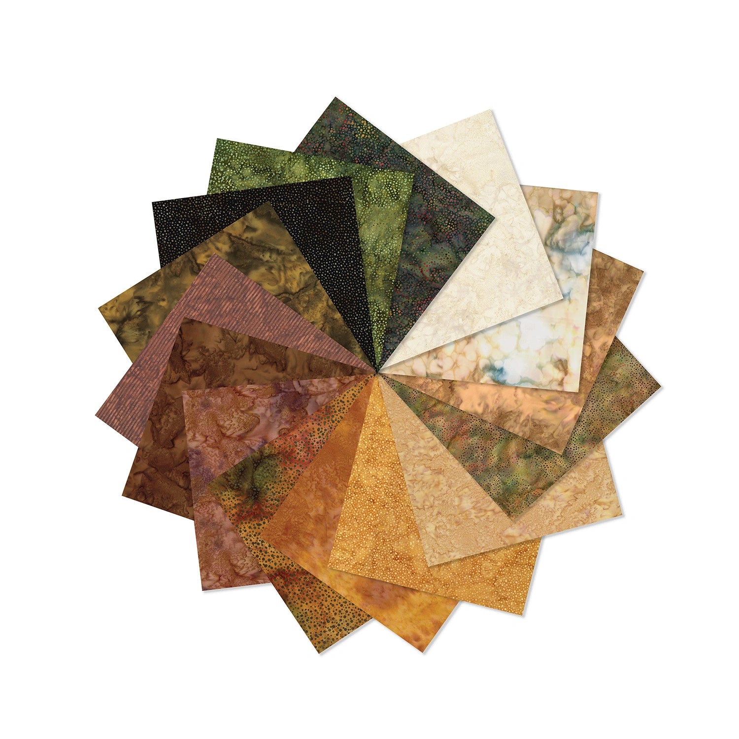 Bali Batiks Cider Fat Quarter Bundle