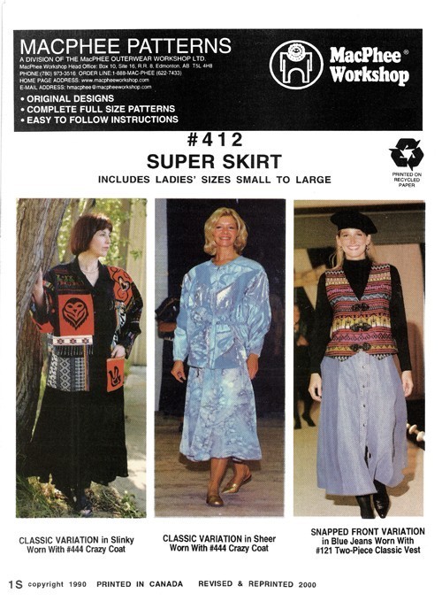MacPhee #412 - Super Skirt