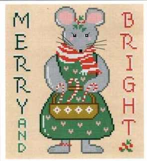 Merrry and Bright Cross Stitch Pattern by Romy's Creations