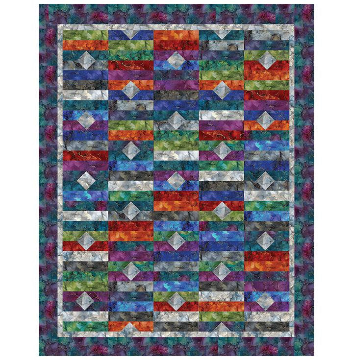 Farmer's Gemstones Quilt Kit pattern
