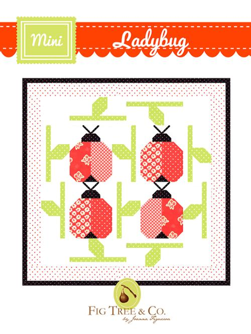 MINI LADYBUG Quilt Pattern by Fig Tree Quilts