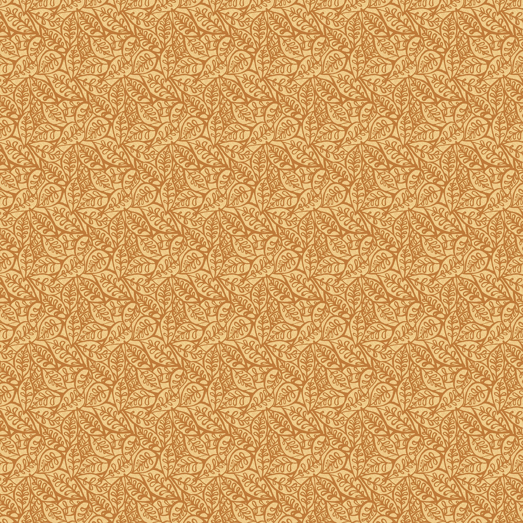 Somerset Afternoon Textured Leaf Dark Cornsilk Tan Quilting Cotton Fabric Yardage