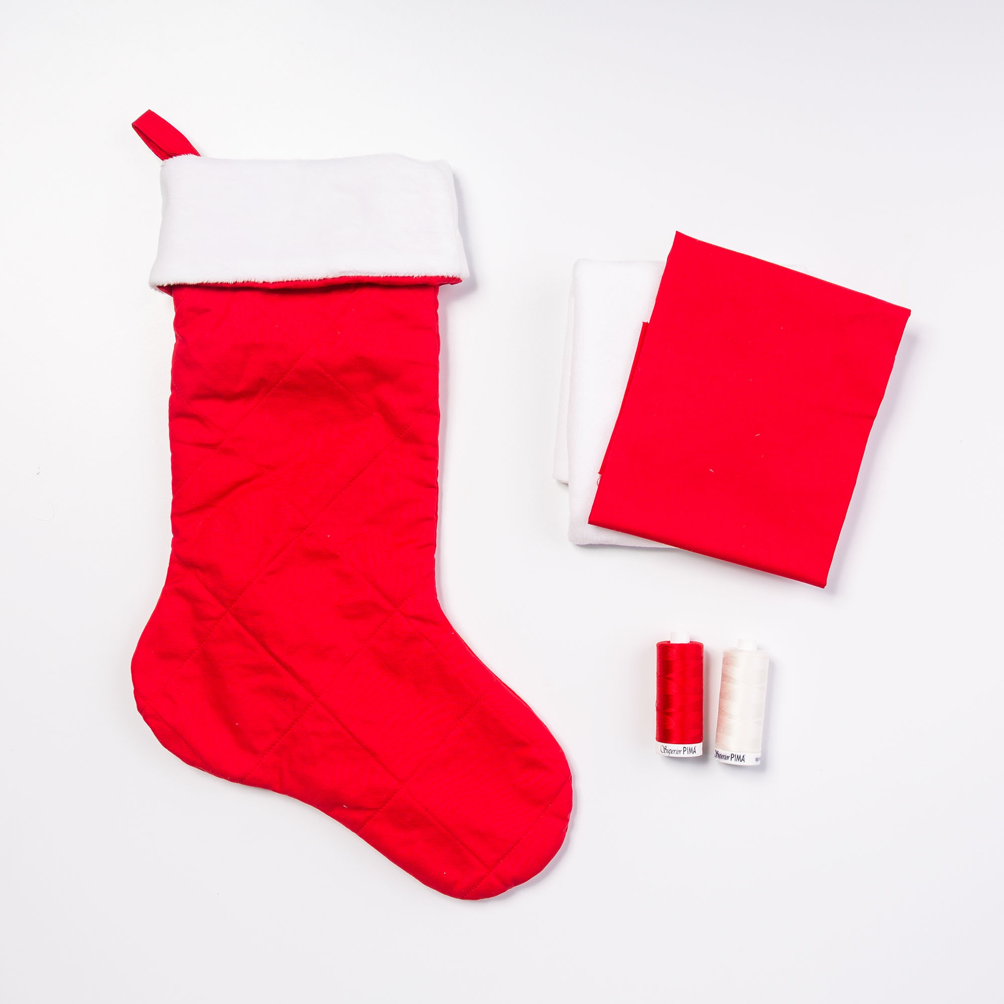 Connecting Threads Exclusive Stocking Kit Red