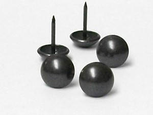 Wholesale Nailheads - Style 1009 - Black Pearl-Box of 1000