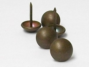 Wholesale Nailheads - Style 1009 - Natural-Box of 1000