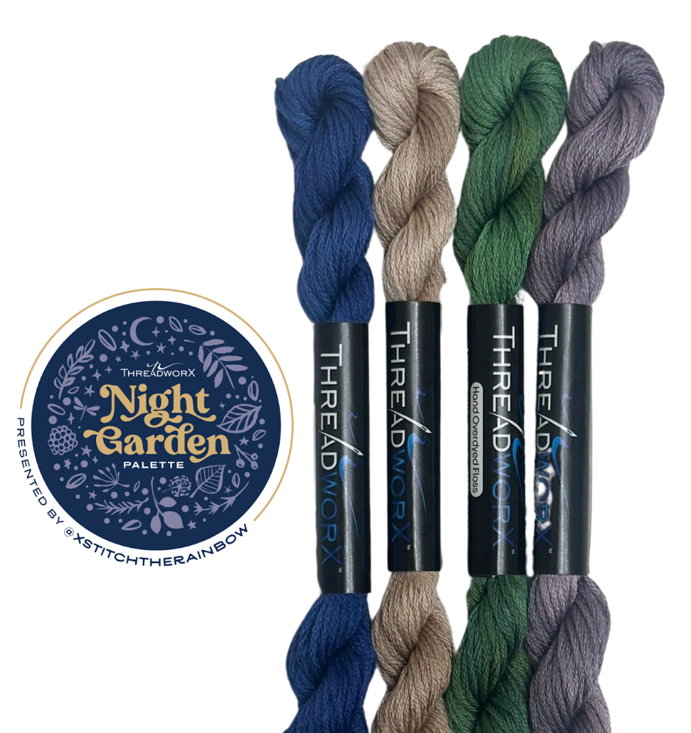 Night Garden Palette by ThreadworX