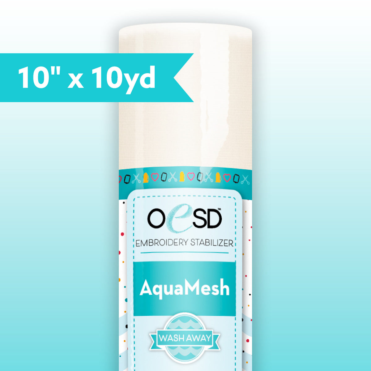 OESD AquaMesh WashAway - 10in x 10 yds (HBWAM-10)