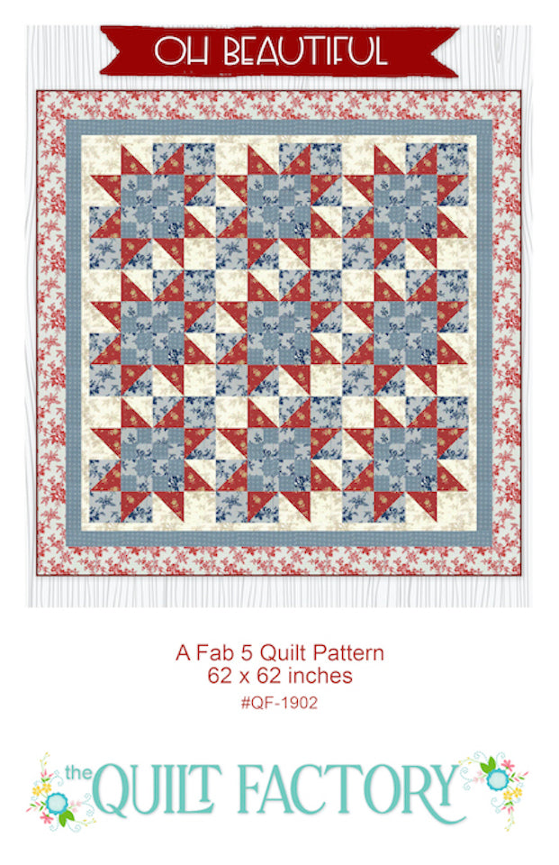 Downloadable Oh Beautiful Quilt Pattern