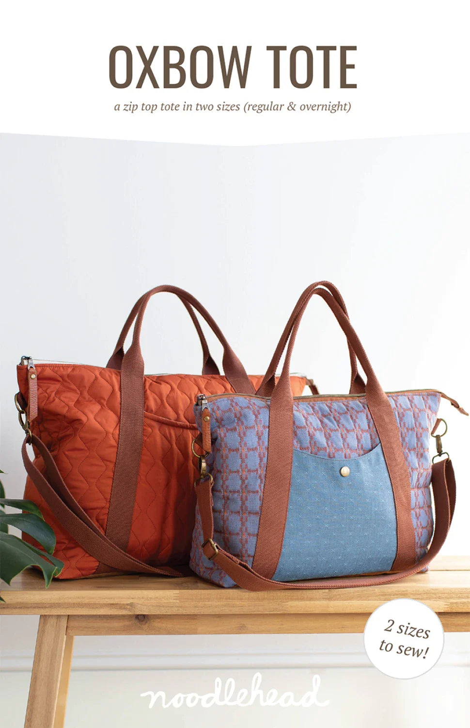 Oxbow Bag / Tote Pattern Anna Graham Noodlehead AG-553