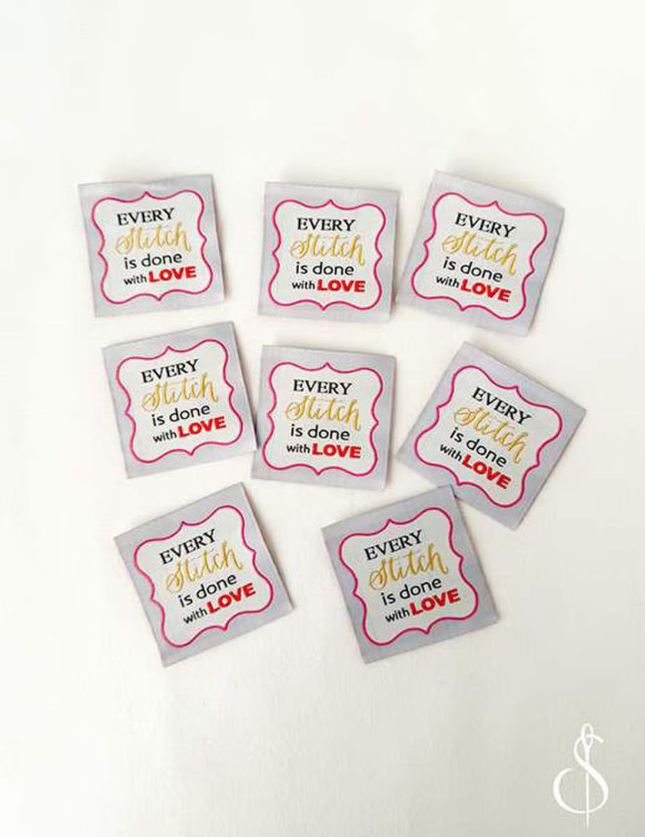 Woven Labels Every Stitch 2 by Minki Kim