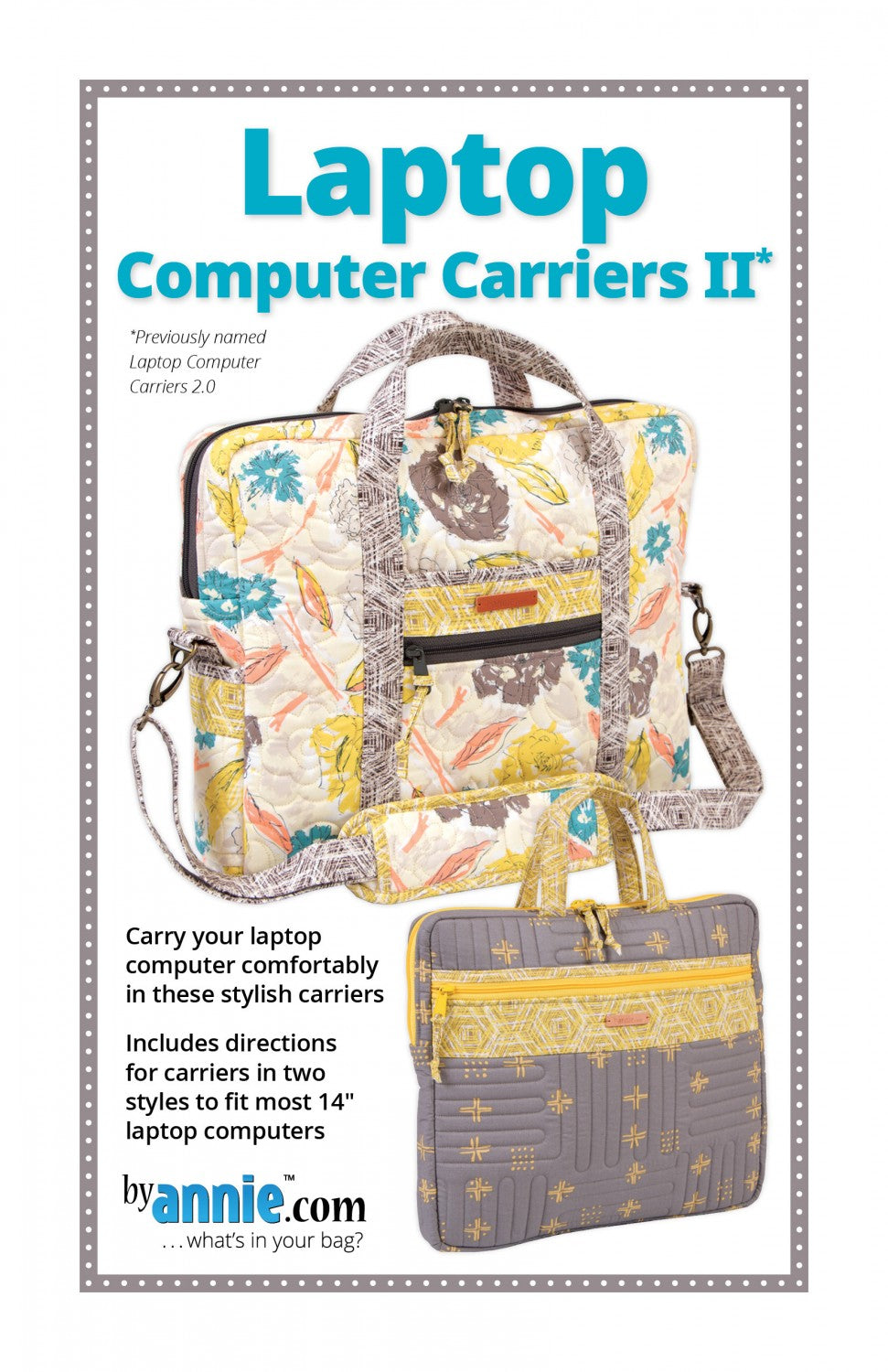 Laptop Computer Carriers II - ByAnnie Patterns