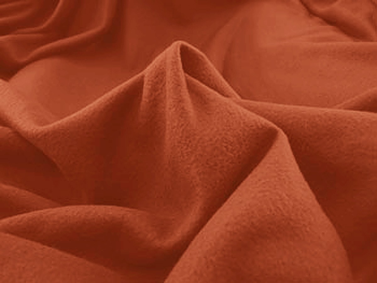 Wholesale Anti Pill Polar Fleece - Rust - 12 yds
