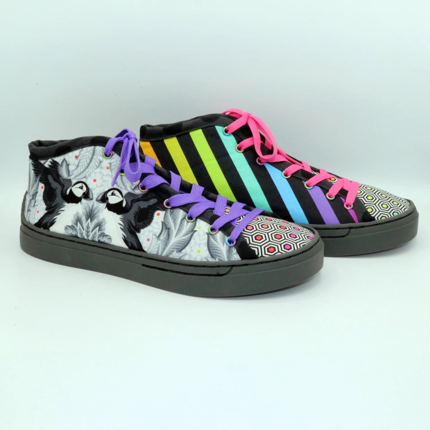 Patchwork Kicks Dark Gray Shoe Kit