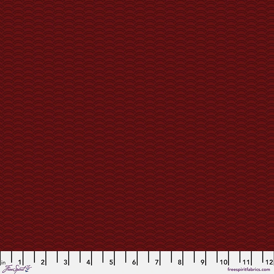 Chromatics Garnet Crescent Fabric Yardage