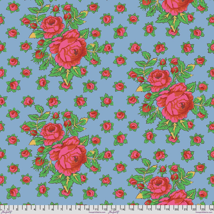 Kaffe Fassett Collective February 2026 Rosie Sky fabric