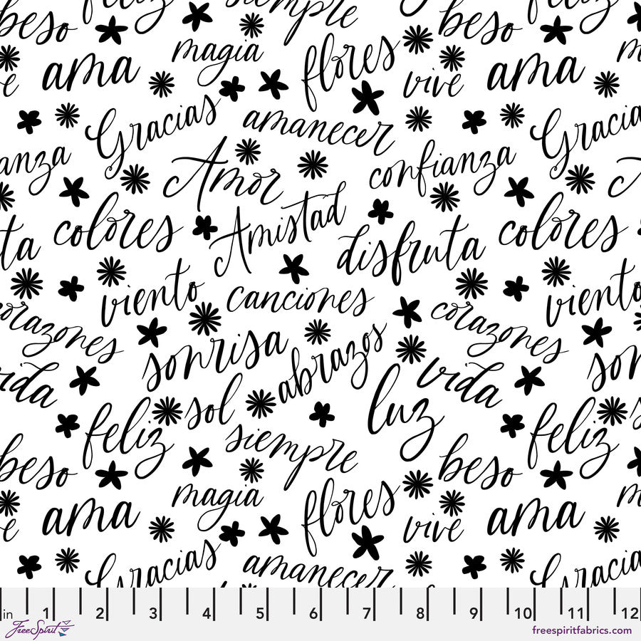 Writing on the Wall, Palabras, White