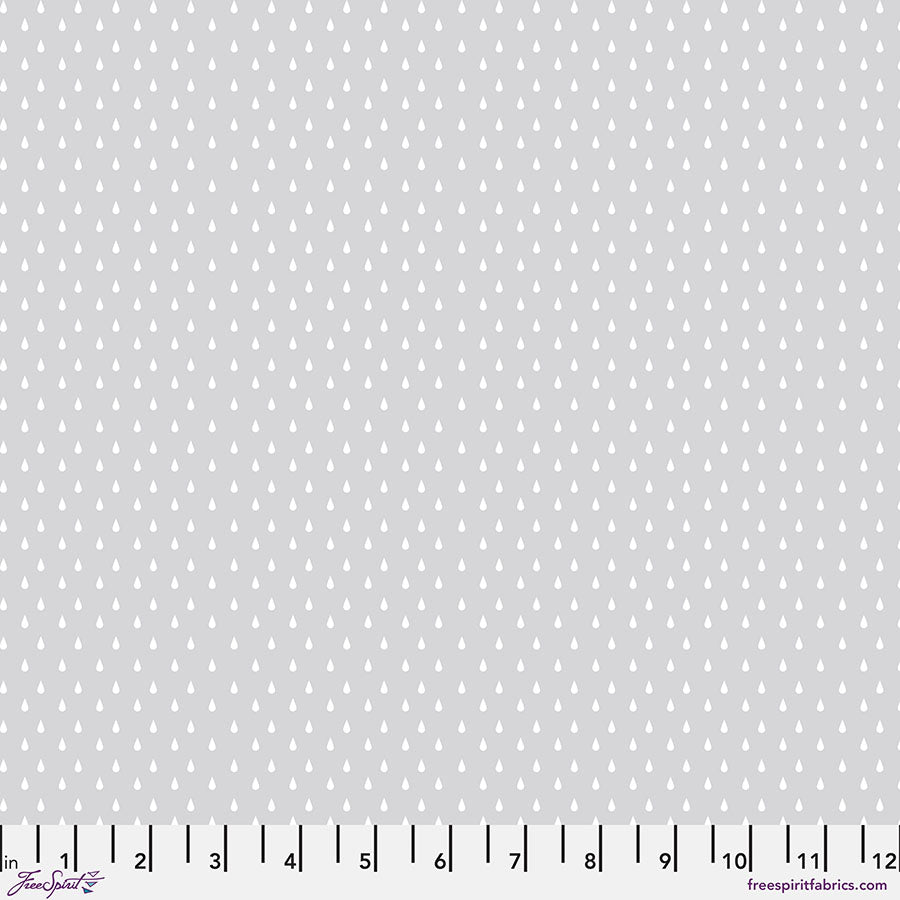 True Colors: GHOST DROPLLETTES WHISPER Fabric by Tula Pink (1/2 yd)