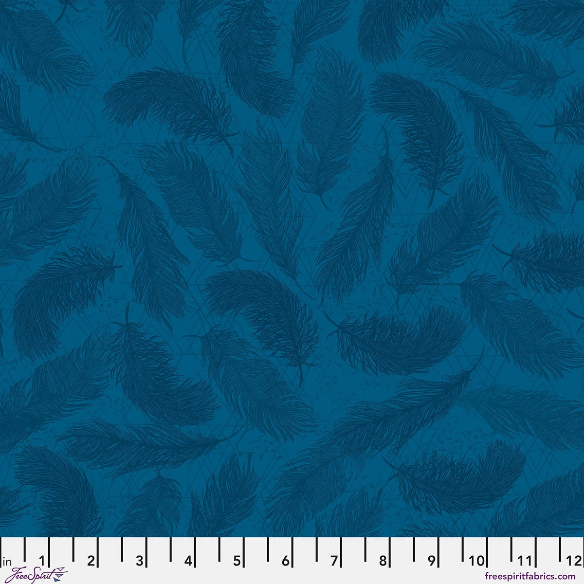 The Wisdom Indigo The Whispers Fabric Yardage
