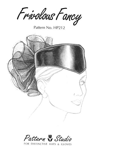 Pattern Studio HP212 Frivolous Fancy Hat Pattern